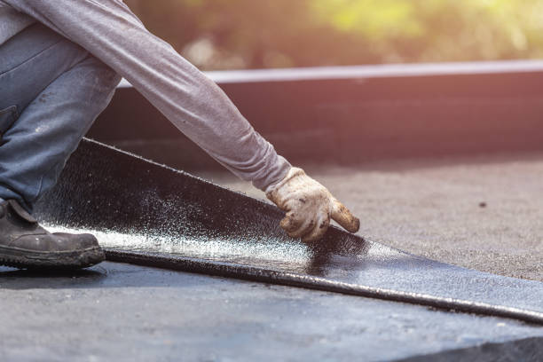 Professional Exterior Waterproofing technician working in Laketon, IN